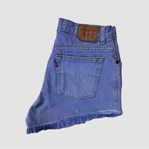 Vintage RED Label LEVI’S 505 Denim Cutt-offs - size 10